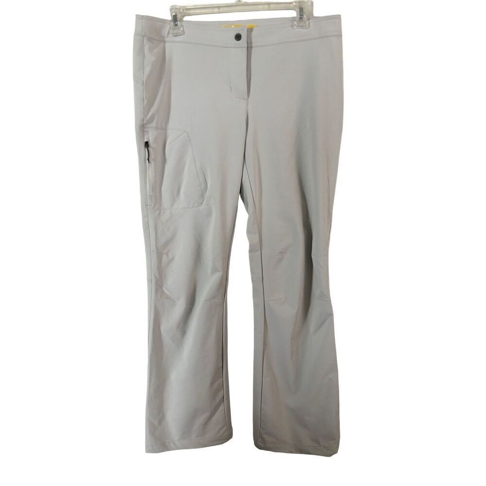 Women’s Lolë SZ 12 Pants UPF 50 Moisture Wicking Adjustable Waist Cinch Ankle